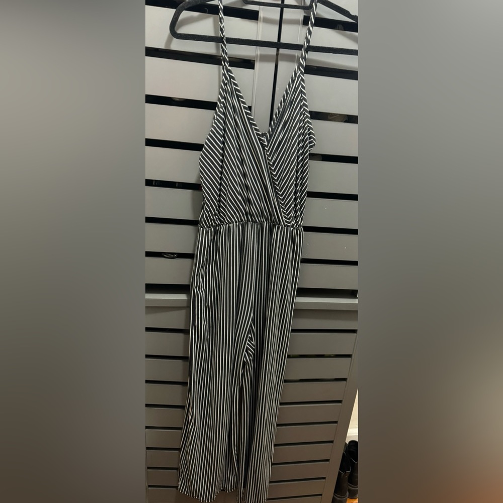 Women’s Striped Jumpsuit